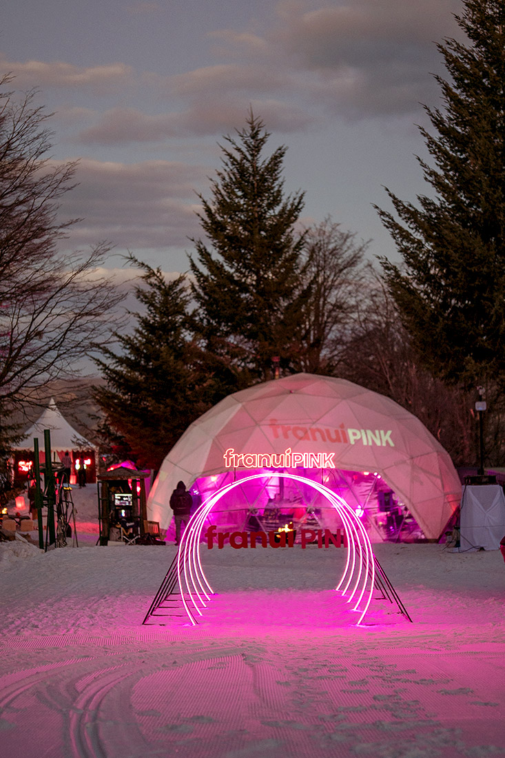 01 lanzamiento marca Franui pink fiesta evento dupla planners patagonia argentina bariloche