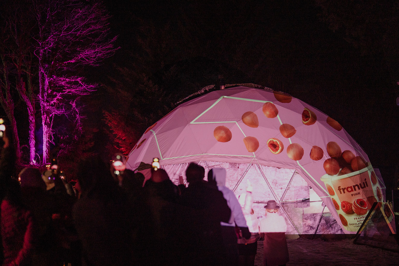 14 lanzamiento marca Franui pink fiesta evento dupla planners patagonia argentina bariloche