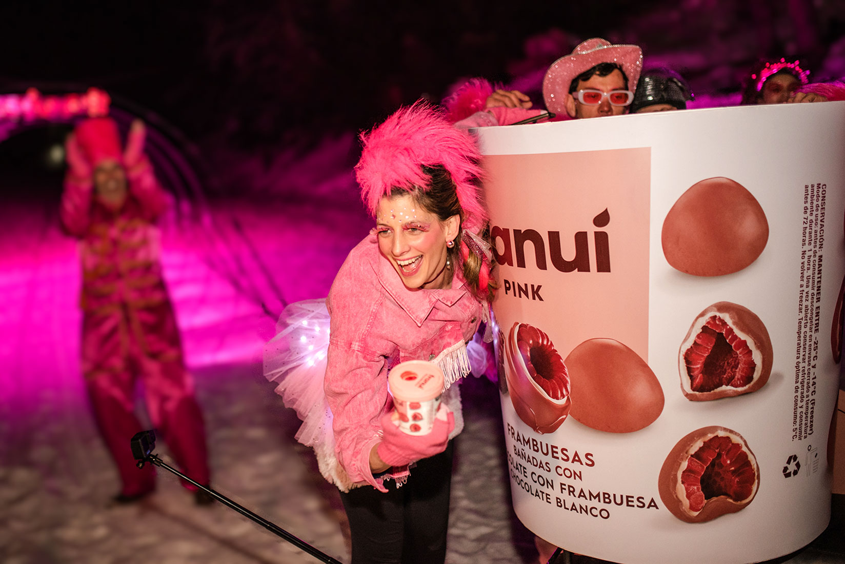 16 lanzamiento marca Franui pink fiesta evento dupla planners patagonia argentina bariloche
