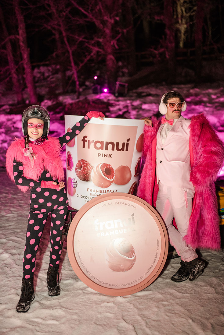 20 lanzamiento marca Franui pink fiesta evento dupla planners patagonia argentina bariloche